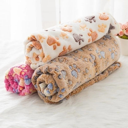 Soft Fluffy Cartoon Pet Blanket