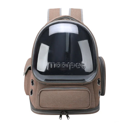 Transparent Pet Carrier Backpack for Cats & Small Dogs
