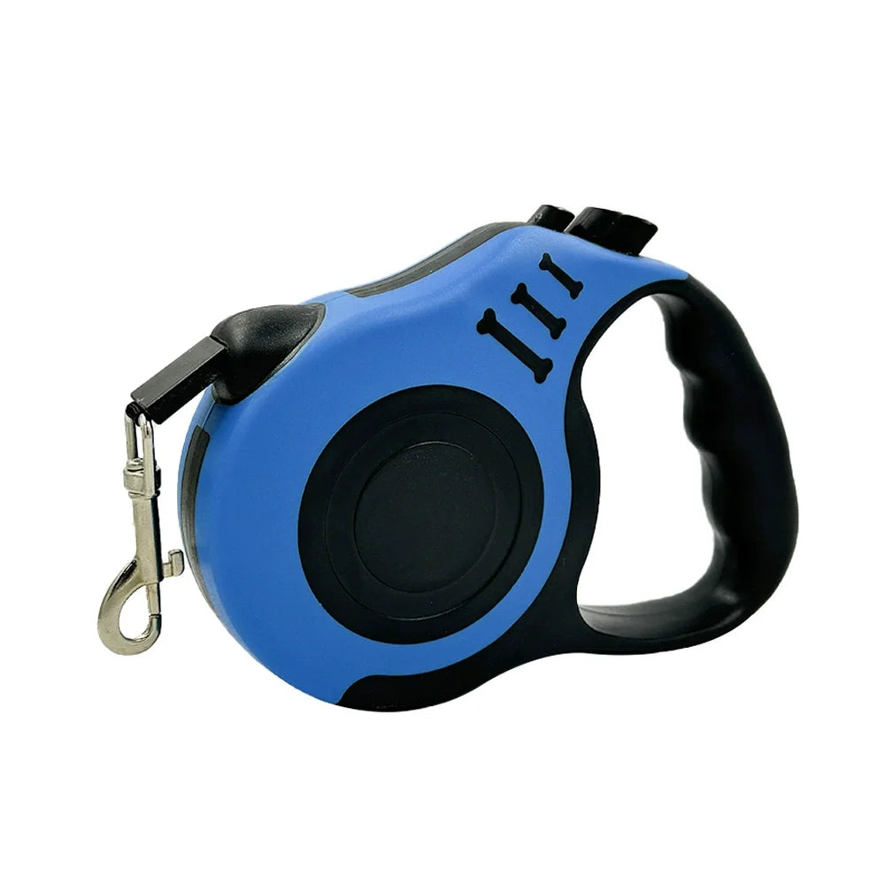 Retractable Nylon Dog Leash for Small & Medium Dogs