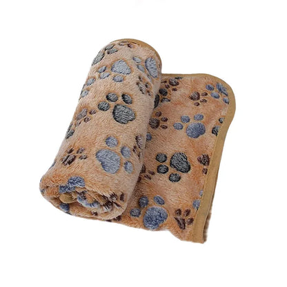 Soft Fluffy Cartoon Pet Blanket
