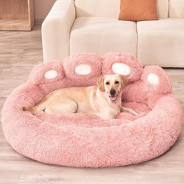Fluffy Winter Pet Sofa Bed