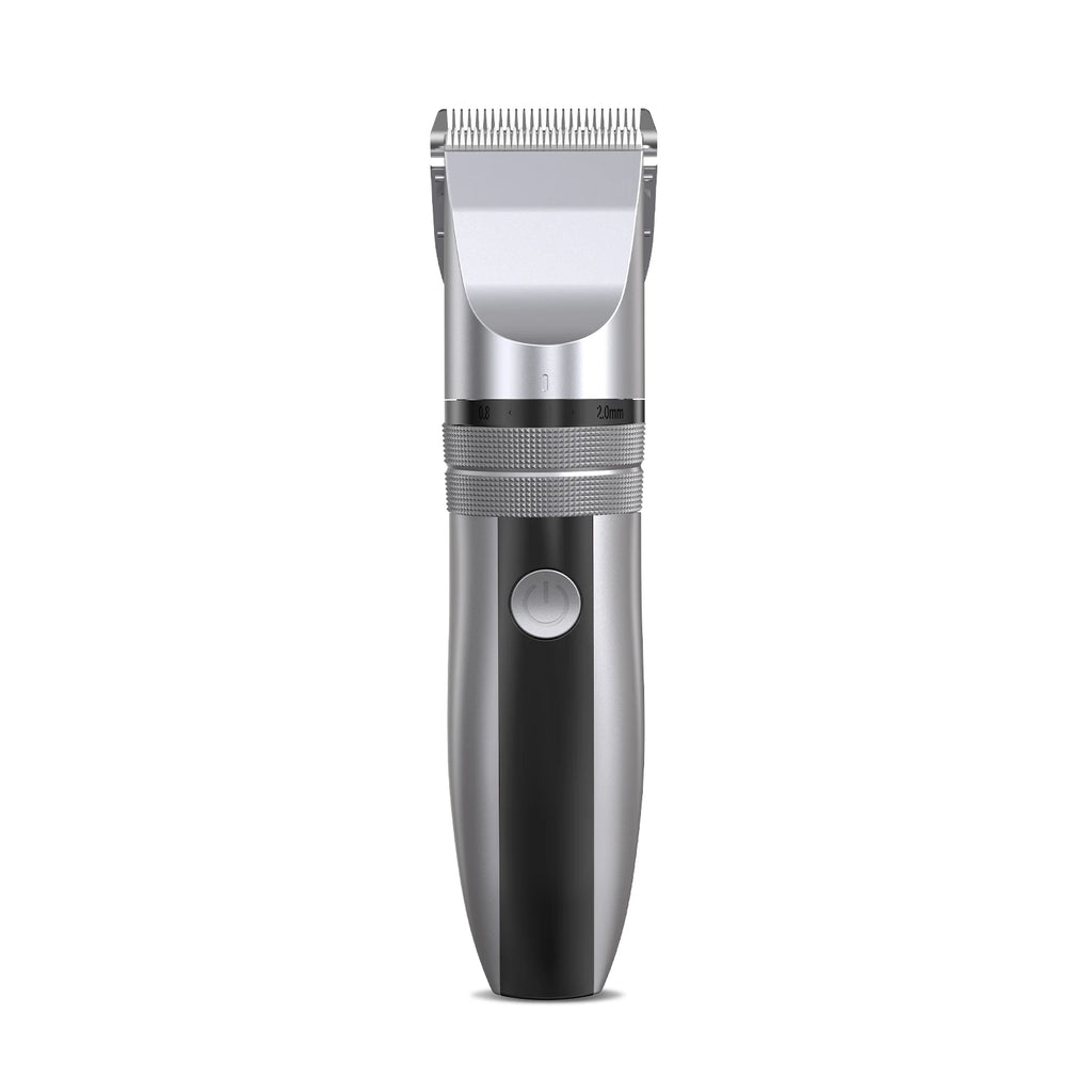 Pet Hair Clipper Kit - 2 Power Modes Quiet & Strong, Cordless Clippers for Grooming & Dogs Hair Trimmer for Groomings, Ceramic Blades, 4 Guide Combs, Rechargeable Trimmer for Cats and Pets