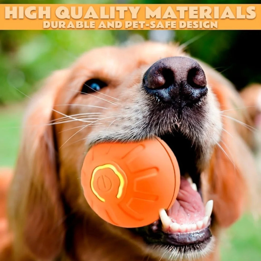 Electric Bouncing Smart Pet Ball for Dogs & Cats