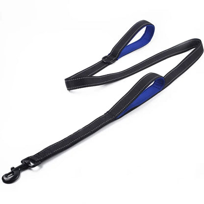 Heavy Duty Double Handle Dog Training Leash