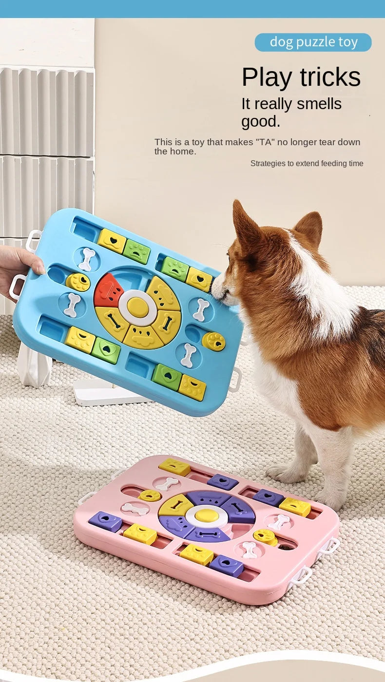 Interactive Dog Puzzle Training Toy