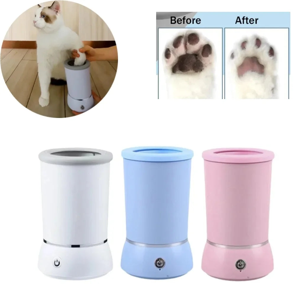 Automatic Dog Paw Cleaner & Massager
