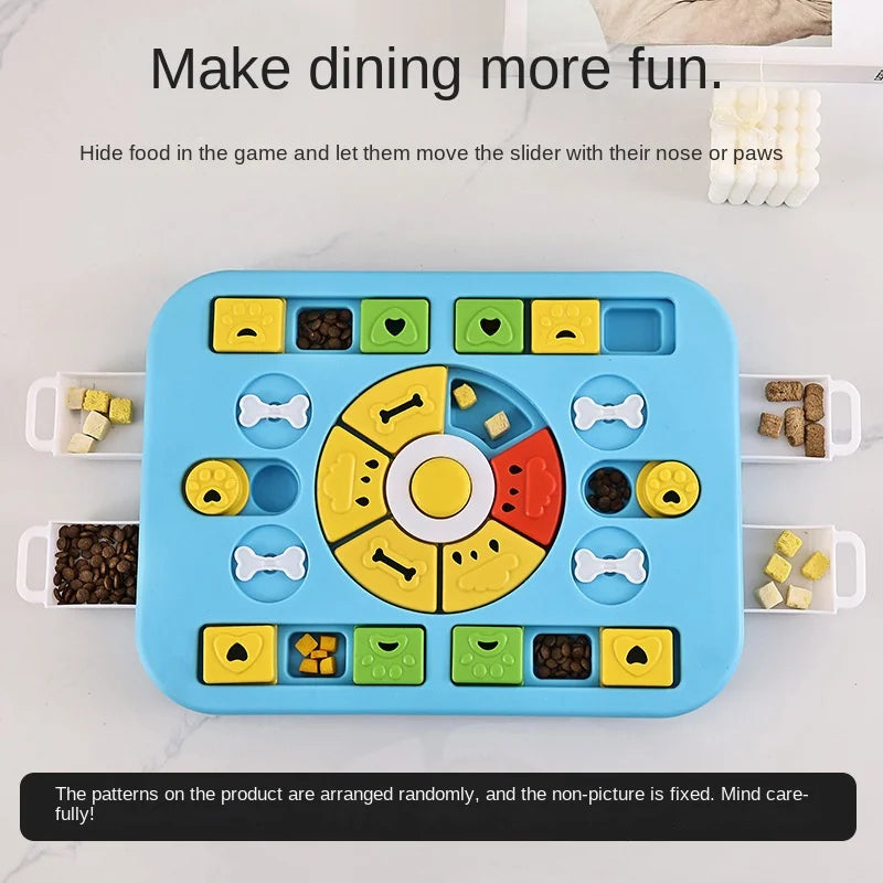 Interactive Dog Puzzle Training Toy