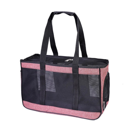 Soft-Sided Pet Carrier Bag for Small Dogs & Cats