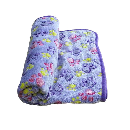 Soft Fluffy Cartoon Pet Blanket