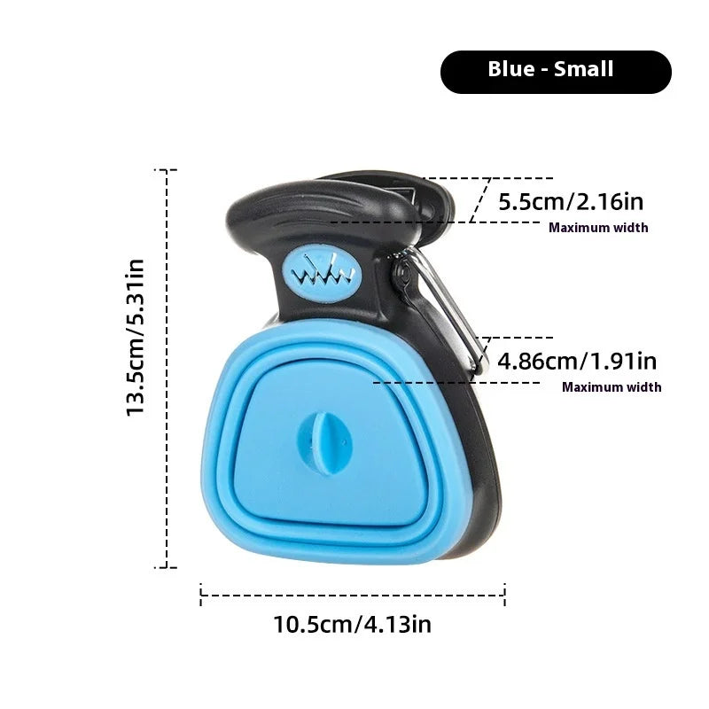 Foldable Dog Pooper Scooper with Waste Bags