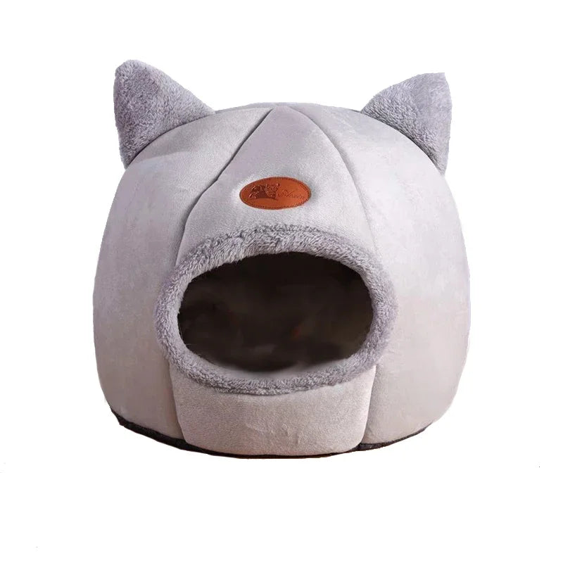 Winter Deep Sleep Cat Cave Bed
