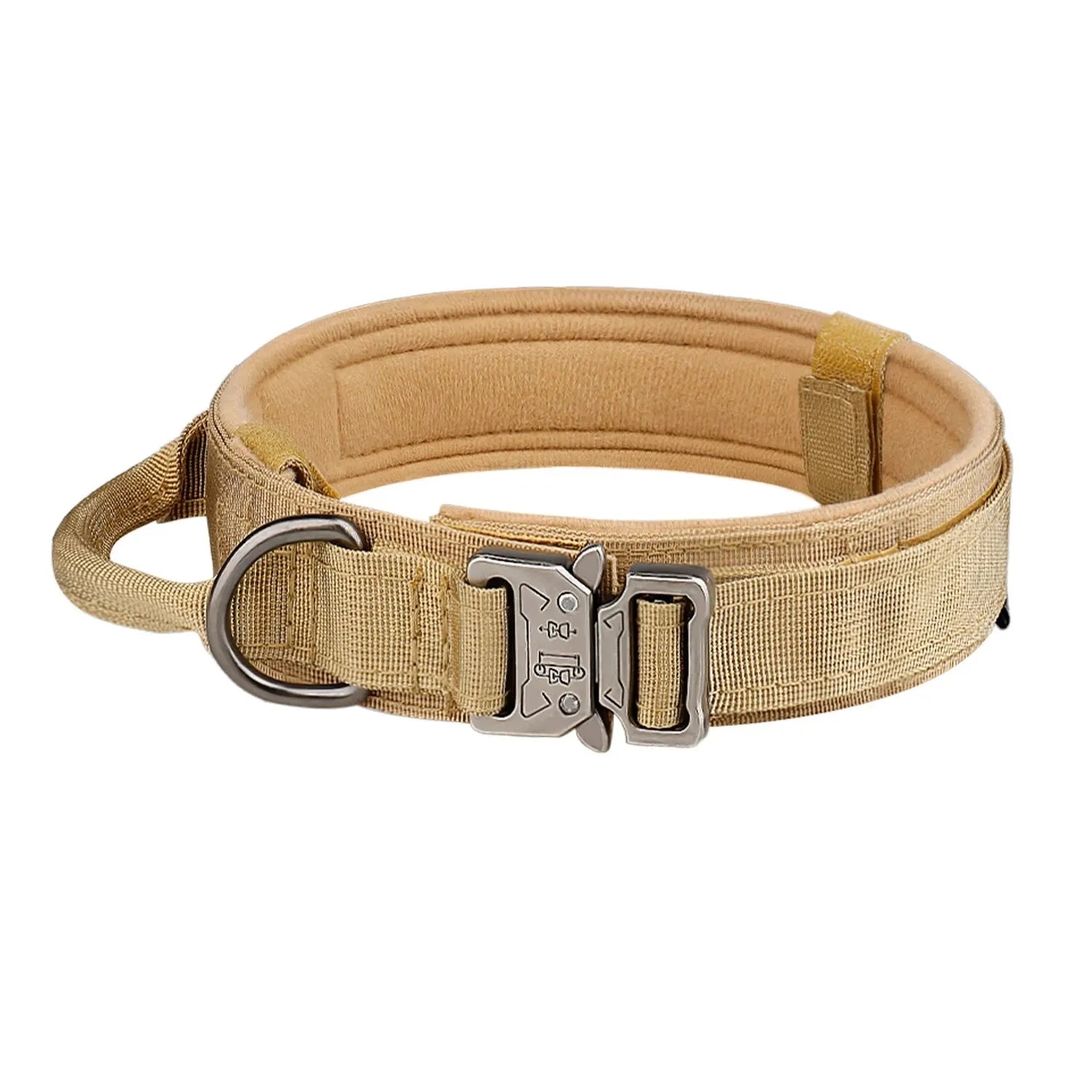Tactical Nylon Dog Collar with Metal Buckle