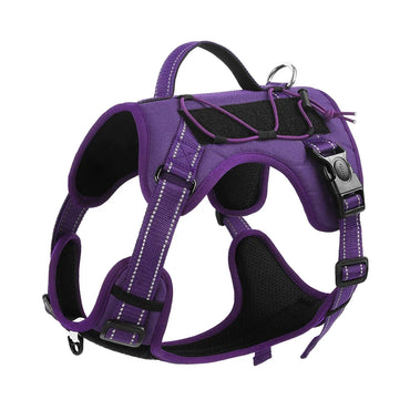 Multi-Functional Reflective No-Pull Dog Harness