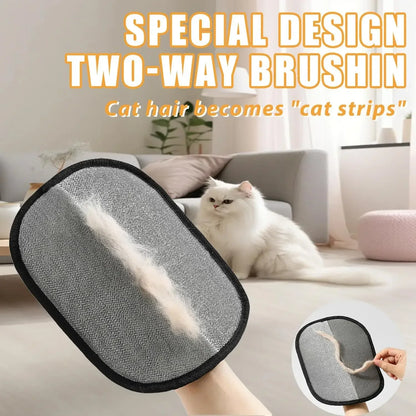 Double-Sided Pet Hair Remover Glove