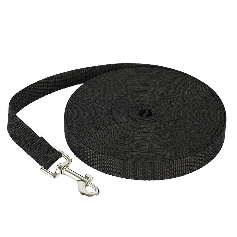 Long Nylon Dog Training Leash (1.2M–30M)