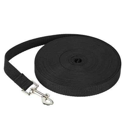 Long Nylon Dog Training Leash (1.2M–30M)