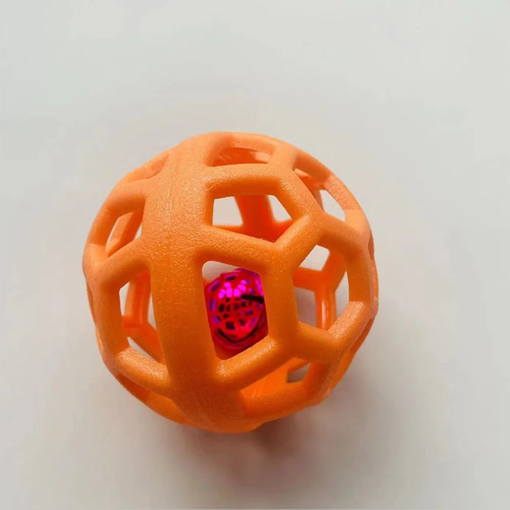 Interactive Bell Dog Toy Ball