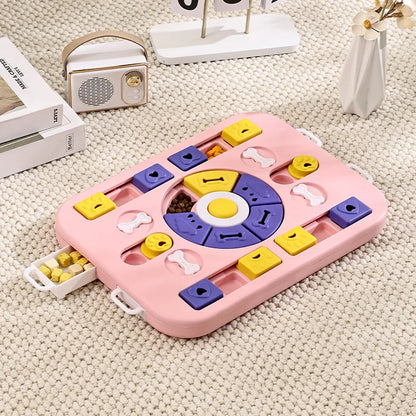Interactive Dog Puzzle Training Toy