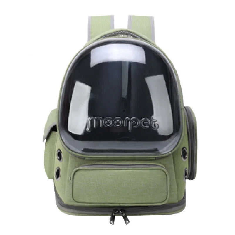 Transparent Pet Carrier Backpack for Cats & Small Dogs
