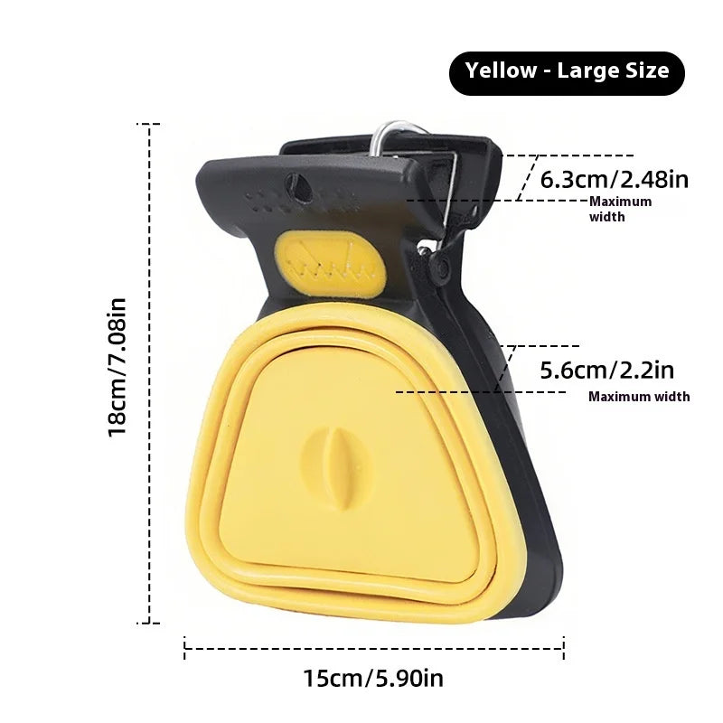 Foldable Dog Pooper Scooper with Waste Bags