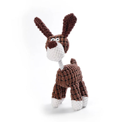 Durable Plush Donkey Dog Toy