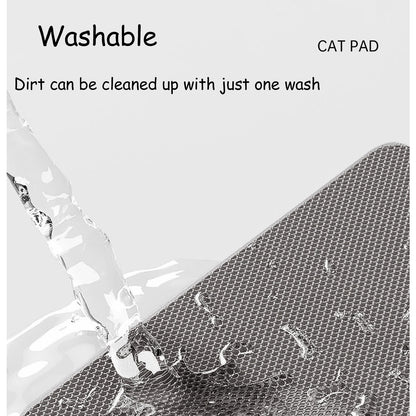 Waterproof Double-Layer Cat Litter Mat (90×60cm)